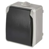 Розетка EMOS 16A 250V IP44 одинарна (A1396)