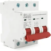 Circuit breaker ZUOYI Z7-63Z 3P C40 DC750V