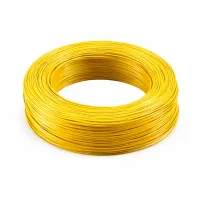 Power cable MYSUN flexible, copper, bay 610m YELLOW (24AWG-YL)