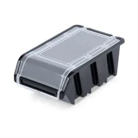 Kistenberg tool box container with lid, black, 195*120*90, TRUCK PLUS, KTR20F-S411 (KTR20F-S411)