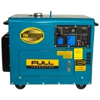 Генератор FULL дизельний FDK10000SC, 230V, 50Hz, 7.5kW, 30 л, 2л/год, ручний/електростартер (без АКБ) (FDK10000SC)
