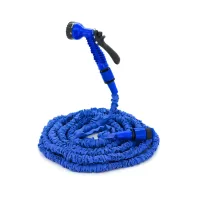 Hose for watering Voltronic KY-225B, 7.5-22.5m/75ft, Blue, + sprayer, faucet nozzle, Box (KY-225B)