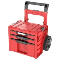 Ящик для інструментів QBRICK SYSTEM PRO Cart Plus Drawer 3 Red, на колесах, 20", 520440660, SKRWQCP2PD3CZEPG001 (SKRWQCP2PD3CZEPG001)