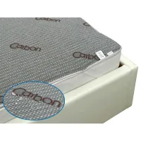 Наматрацник Руно Водонепроникний на гумці Carbon 180х190 см (819Carbon)