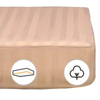 Mattress pad MirSon Carmela Cotton 461 200x220 cm (2200000013576)