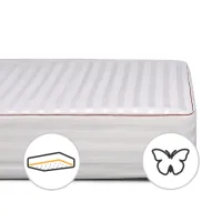 Mattress pad MirSon DeLuxe silk 551 80x190 cm (2200000385697)