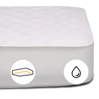 Mattress pad MirSon Natural Line Standard Tencel (Modal) 984 70x130 cm (2200000833723)