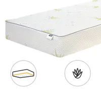 Mattress pad MirSon No. 1046 Alberto Tencel (Modal) Aloe Vera 150x200 cm (2200001508002)