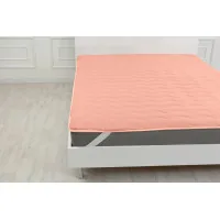 Наматрацник MirSon №1758 Eco Light Coral Wool на гумці в кутках 160x200 см (2200003711493)