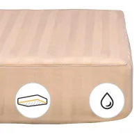 Наматрацник MirSon бавовняний Carmela Waterproof Cotton 273/2 180x190 см (2200000382450)