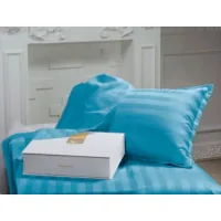 Bedding MirSon Valentino satin stripe 175x210 - Double (2200000037237)