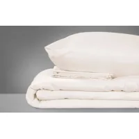 Bed linen MirSon Satin Moko White 0001 110x140 - Children's (2200000671097)