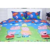 Bed linen MirSon Beige Ranforce Elite 17-0507 Peppa 143x210 single (2200004665764)