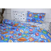 Bed linen MirSon Beige Ranforce Elite 17-0511 Bombs Single (2200004665306)