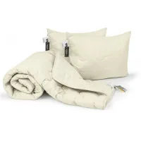 MirSon blanket EcoSilk all-season set #1662 Eco Light Krem Blanket + underlay (2200002654982)
