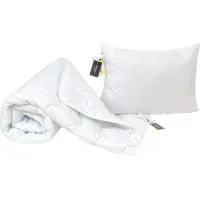 MirSon blanket Set Eco-Soft All-season No. 1693 Eco Light White Blanket + per (2200002655231)