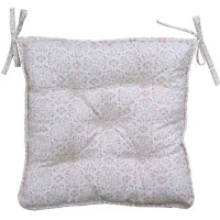 Provence Bella chair cushion Pink stained glass 40x40 (4823093416550)