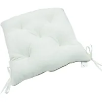 Chair cushion MirSon 28-0001 White Velvet 40x40 cm (2200006185864)