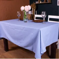 Tablecloth MirSon Mat No. 206 Blue 130x130 cm (2200006737995)