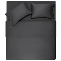 ARDESTO Mix&Match Premium duvet cover 100% cotton, satin gray 160x220 cm (ART1622DVY)