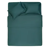 ARDESTO Mix&Match Premium duvet cover 100% cotton, satin green 200x220 cm (ART2022DVE)