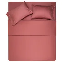 ARDESTO Mix&Match duvet cover 100% cotton, light brown satin 160x220 cm (ART1622DVO)