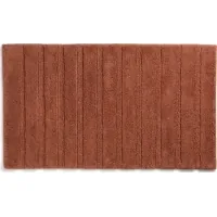 Bath rug Kela Megan, terracotta, 80x50x1.6 cm (23589) (00000027717)