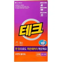 Wipes for washing LG Tech Revolution Floral aroma Sheet powder 20 pcs. (8801051202793)
