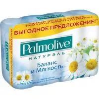 Тверде мило Palmolive Натурель Баланс та м'якість 4x90 г (8693495045544)