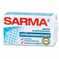 Відбілювач Sarma господарське мило 140 г (4600697111490)