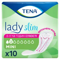Urological pads Tena Lady Slim Mini 10 pcs. (7322540984705/7322540853254)