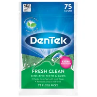Dental floss DenTek Refreshing cleaning 75 pcs. (47701002575)