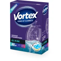 Tablets for dishwashers Vortex All in 1 60 pcs. (4823071618600)