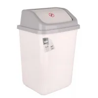 Garbage container Violet House 0098 White 30 l (0098 WHITE s/cr.30 l)