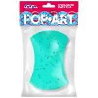 Sponge for bathing Dobra Gospodarochka massage Pop-Art 160 x 110/90 x 55 mm (4820086521550)