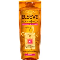 Elseve Shampoo Luxury 6 oils for hair that needs nourishment 400 ml (3600523909384)