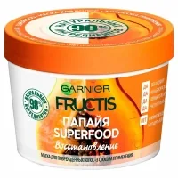 Hair mask Garnier Fructis Superfood Papaya for damaged hair 390 ml (3600542258876)