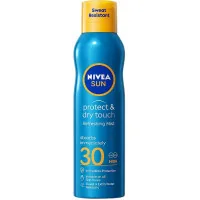 Засіб від засмаги Nivea Sun Сонцезахисний освіжаючий міст Захист та сухий дотик SPF 30 200 мл (4005900699565/4005900695864)