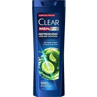 Shampoo Clear Men Refreshing Grease Control Anti-dandruff for men Control oiliness of the scalp 360 ml (8712561096676/8720181455940)