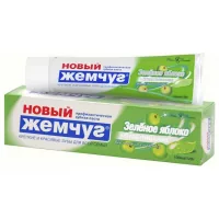 Зубна паста Новый Жемчуг Зелене яблуко + вибілювання 100 мл (4600697171302)
