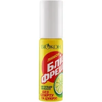 Oral spray Biokon Blitz-fresh For fresh breath Lemon 25 ml (4820008310477)