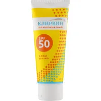 Засіб від засмаги Корвет Фарма Клірвин крем SPF-50 60 г (4607069271066)