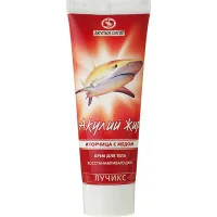 Luchiks restorative body cream Shark fat and mustard with honey 75 ml (4607010245849)