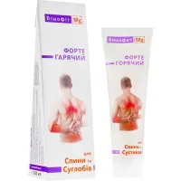 Body cream Bishofit Mg++ Forte hot for back and joints 100 ml (4820170680088)