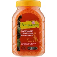 Bath salt Sirius Balsamyr Coniferous concentrate 600 g (4620002620059)