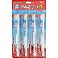 Зубна щітка Lion Dr. Sedoc Super Slim для слабких ясен 3+1 шт. (8806325602996)