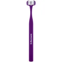 Зубна щітка Dr. Barman's Superbrush Compact Тристороння М'яка Фіолетова (7032572876328-violet)
