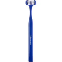 Зубна щітка Dr. Barman's Superbrush Regular Тристороння М'яка Синя (7032572876212-dark-blue)