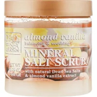 Dead Sea Collection body scrub with Dead Sea minerals, almond oil and vanilla 660 g (830668009677)
