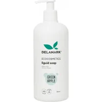 Liquid soap DeLaMark Green apple 500 ml (4820152330833)